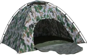 Dome Camping-Tents Ventilated Mesh Windows Portable Waterproof Tents for Camping Backpacking Hiking Outdoor Music Festivals Green