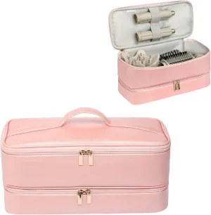 Double-Layer Carrying Case for Shark Flexstyle, Travel Case for Shark Flexstyle/FlexFusion, Portable Storage Organizer bag for Shark Flexstyle/Dyson Airwrap Styler and Attachments
