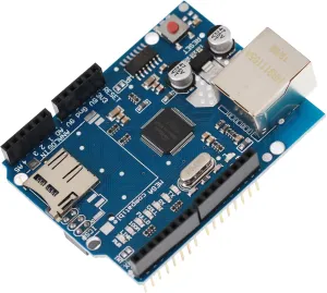DUTTY W5100 Arduino Ethernet Network Expansion Module with Micro SD Card Slot