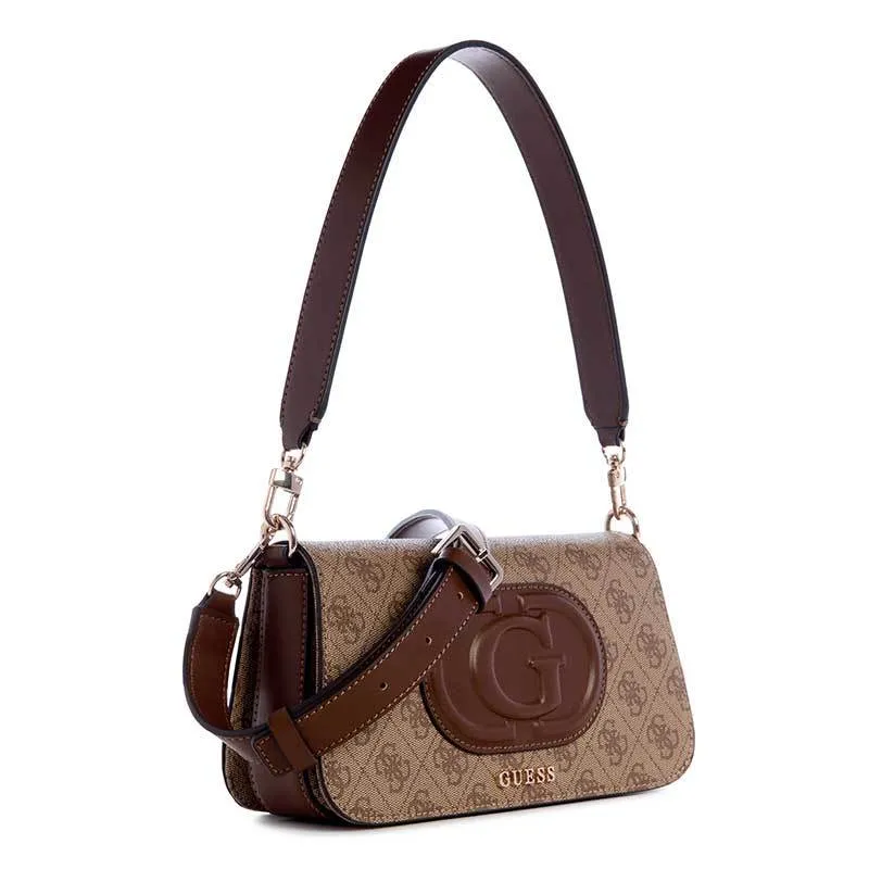 ECO MIETTA FLAP SHOULDER BAG - TAS GUESS ORIGINAL WANITA