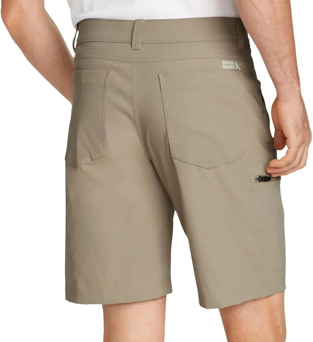 Eddie Bauer Men’s UPF 50  Classic Fit Stretch Lightweight Tech Short