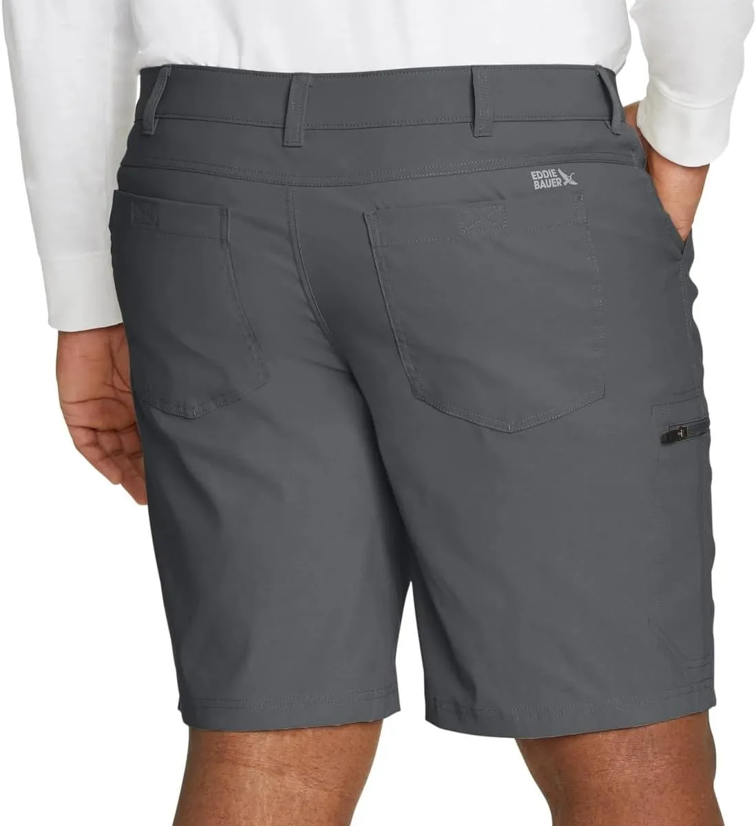 Eddie Bauer Men’s UPF 50  Classic Fit Stretch Lightweight Tech Short