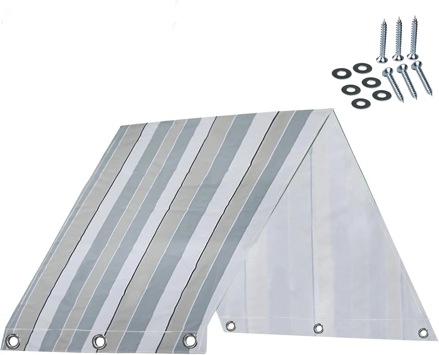 ele ELEOPTION 43" x 90" Swing Canopy Replacement, Playset Tarp Replacement, 600D Waterproof Swing Set Tarp, Outdoor Swingset Slide Sun Shade Proof Tarp Replacement Cover (Canopy Cover Only)