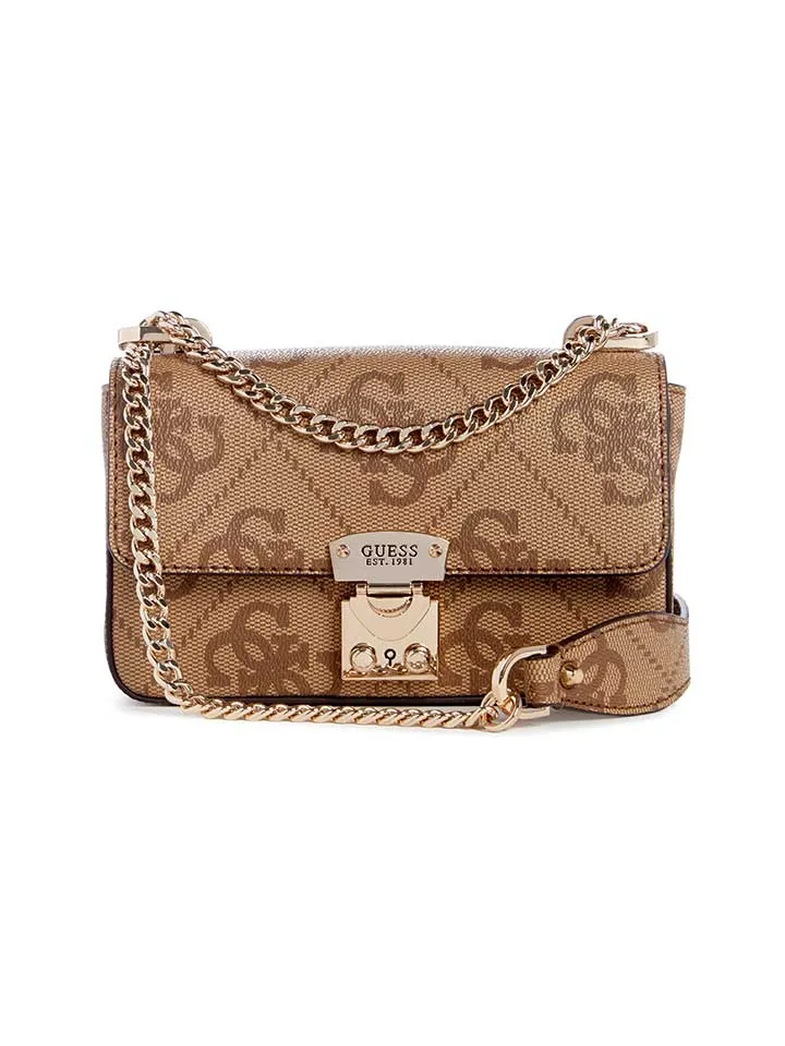 ELIETTE LOGO MINI CONVERTIBLE CROSSBODY FLAP