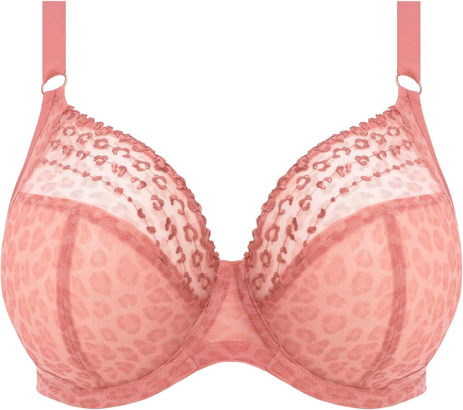 Elomi Women's Plus Size Matilda Underwire Plunge Bra Haute Red