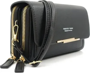 Esimileeya Compact Small Crossbody Bags for Women Trendy Clutch Handbag Purses for Women Lady Cell Phone Wallet Shoulder Bag
