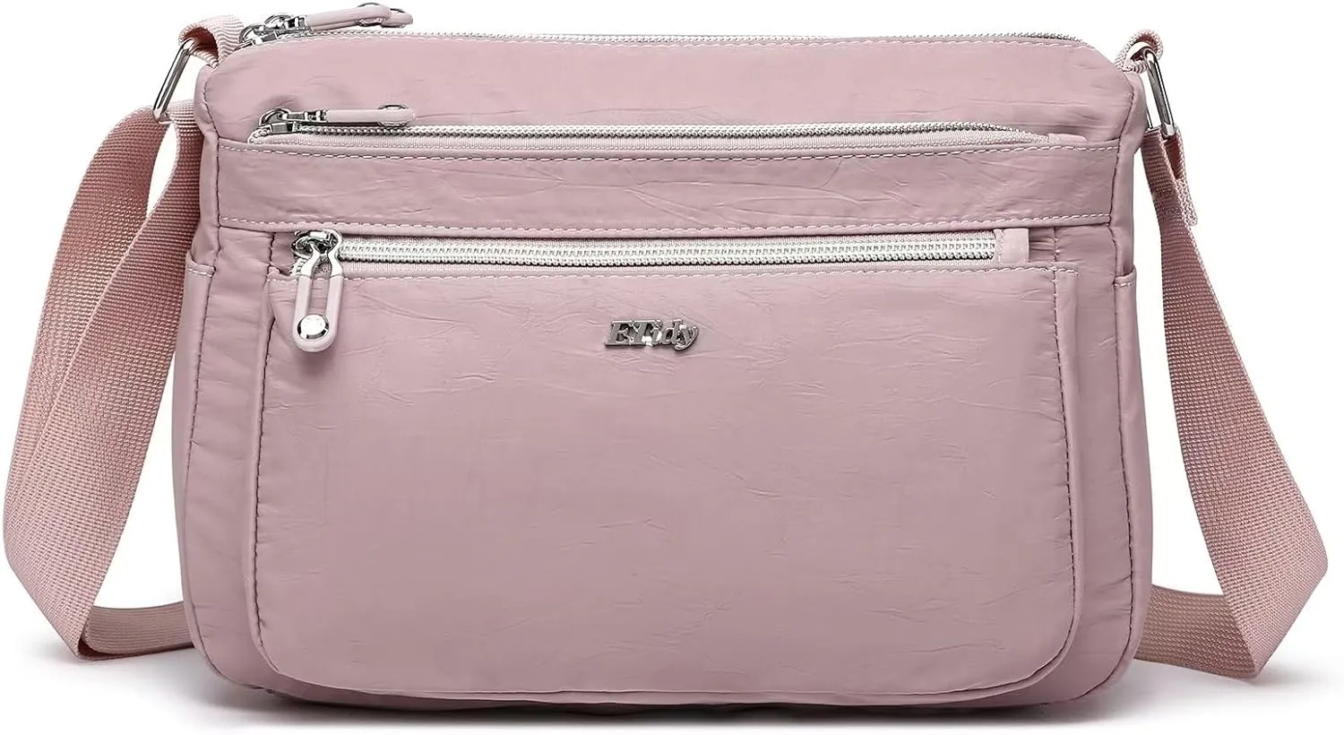 ETidy Casual Nylon Shoulder Bag For Women Waterproof Lightweight Crossbody Purse Hobo Bag