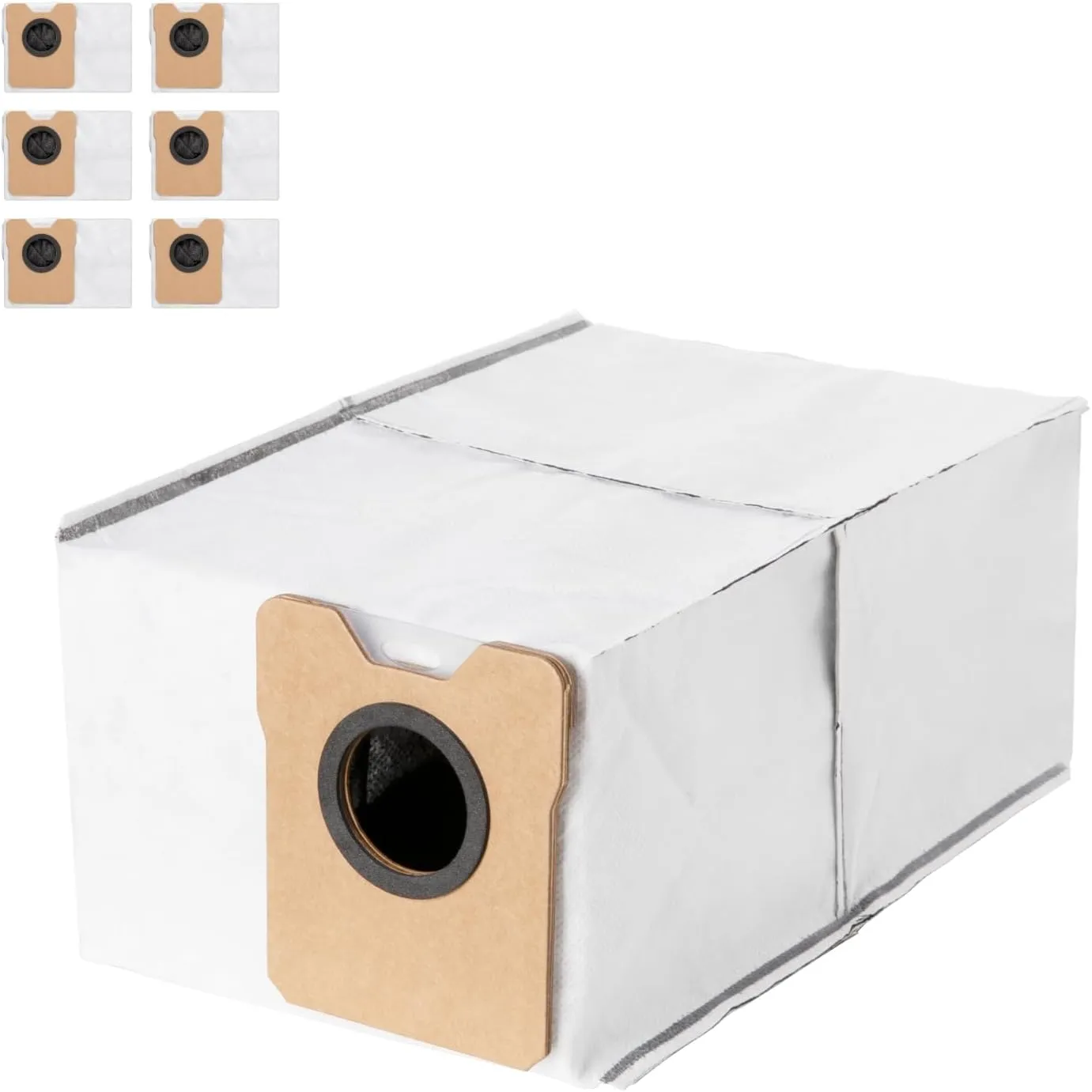 eufy 6-Pack Large Capacity Dust Bags Compatible with eufy C10