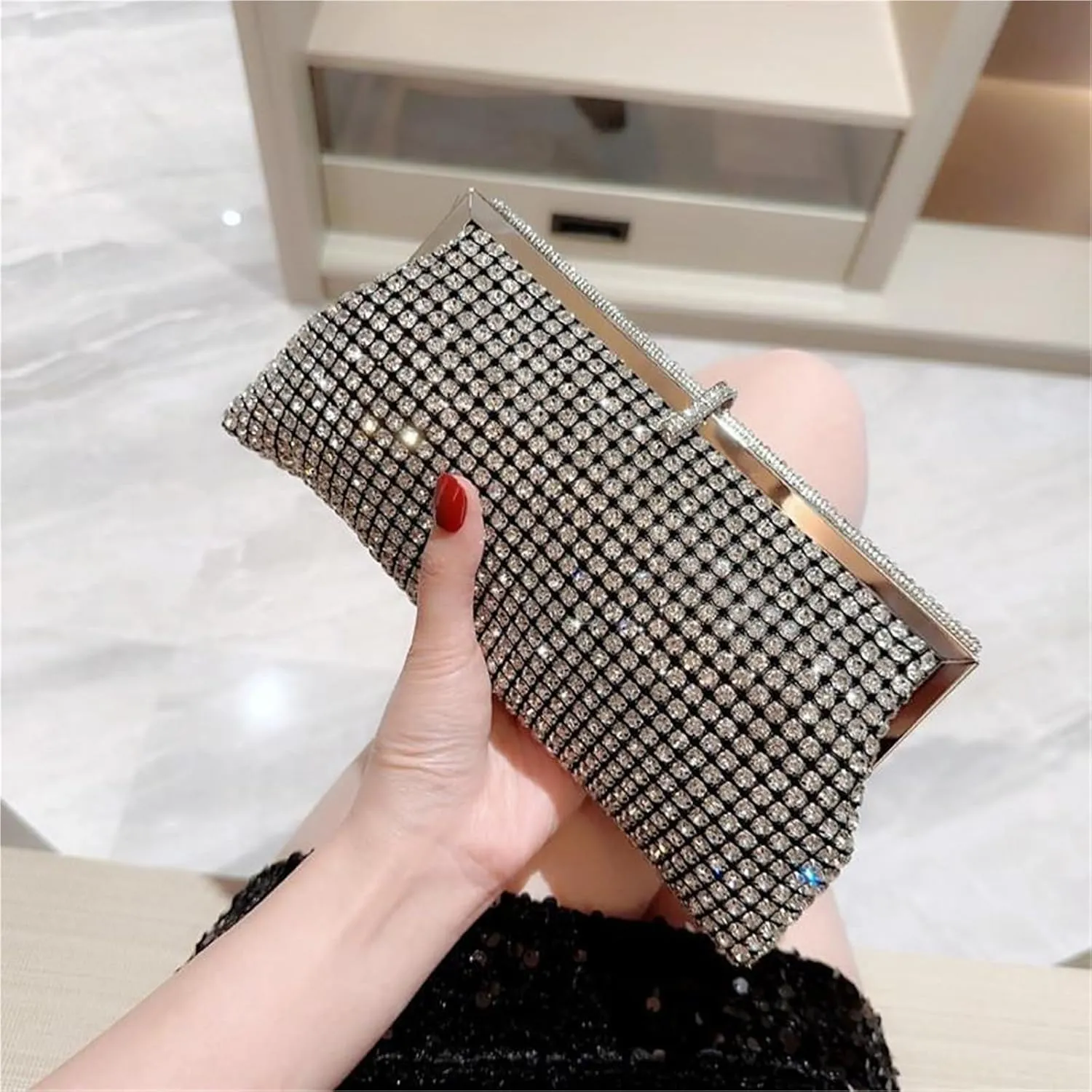 Evening Bag Women Evening Bags And Clutches Formal Dinner Diamond Handbags Wedding Rhinestone Purse