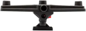 Extreme Max 3006.8612 Triple Rod Holder Mounting Bracket, Black