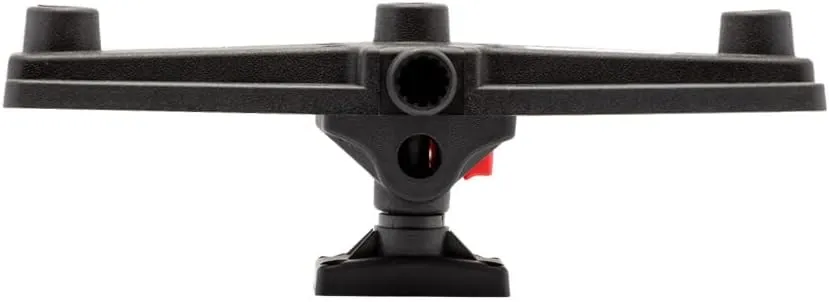 Extreme Max 3006.8612 Triple Rod Holder Mounting Bracket, Black