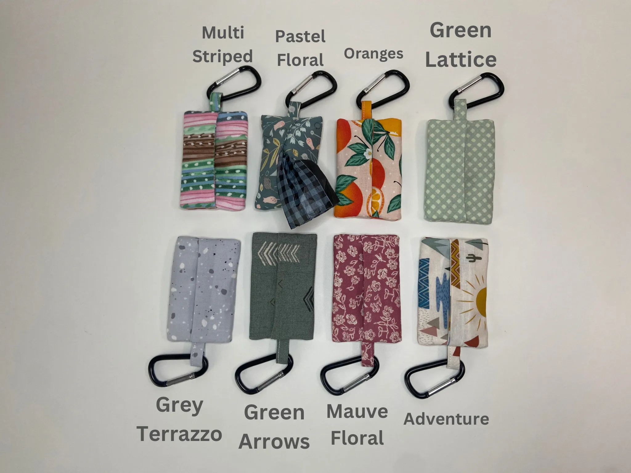 Fabric Poop Bag Pouch