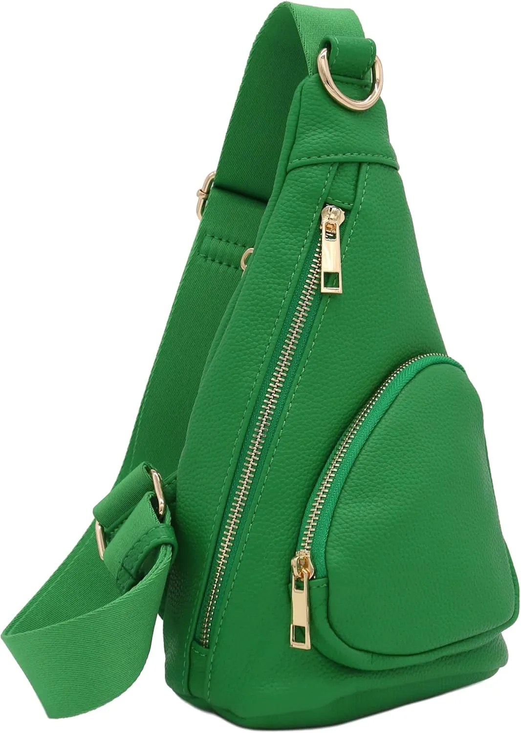 FashionPuzzle Compact Triangle Sling Bag