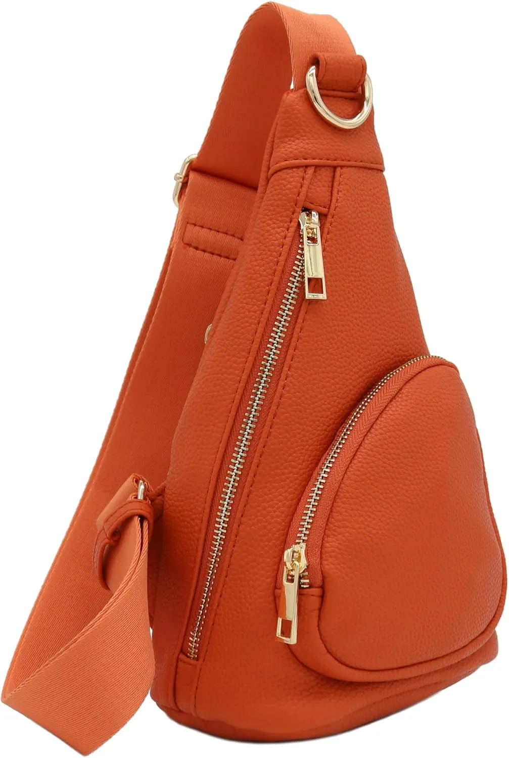 FashionPuzzle Compact Triangle Sling Bag