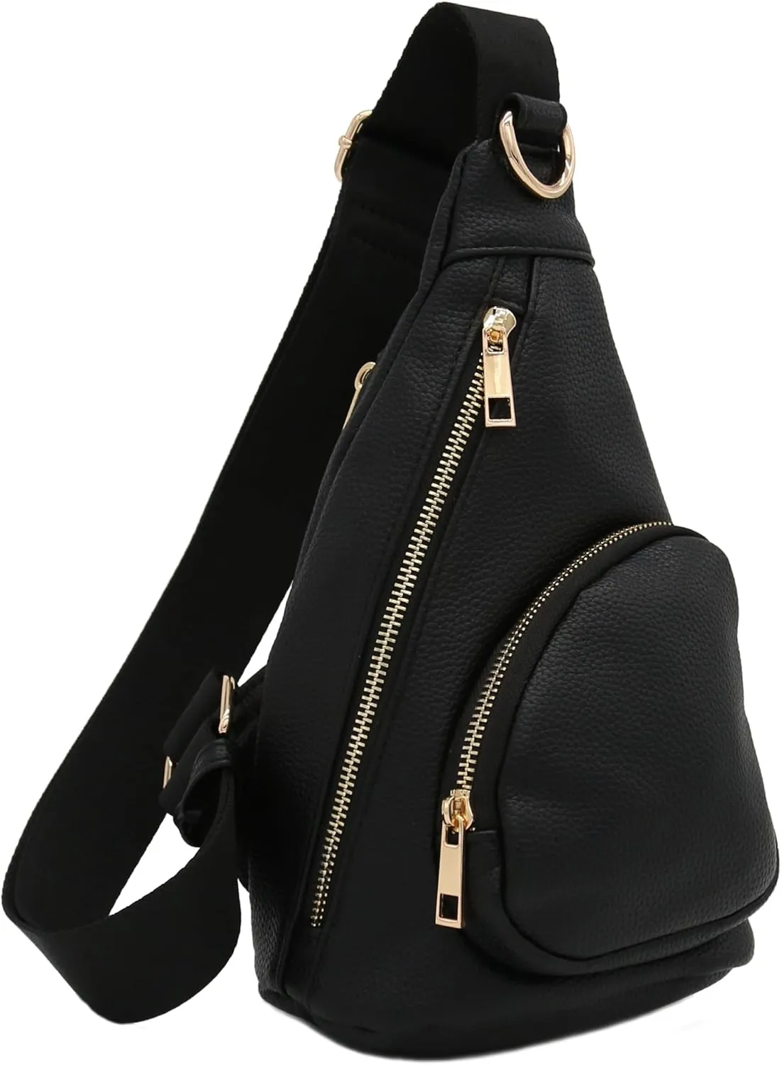 FashionPuzzle Compact Triangle Sling Bag