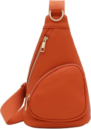 FashionPuzzle Compact Triangle Sling Bag