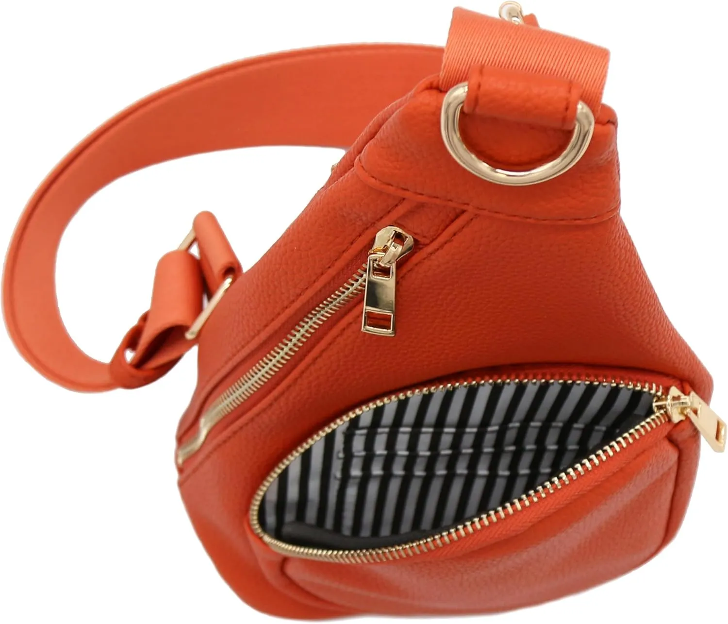 FashionPuzzle Compact Triangle Sling Bag