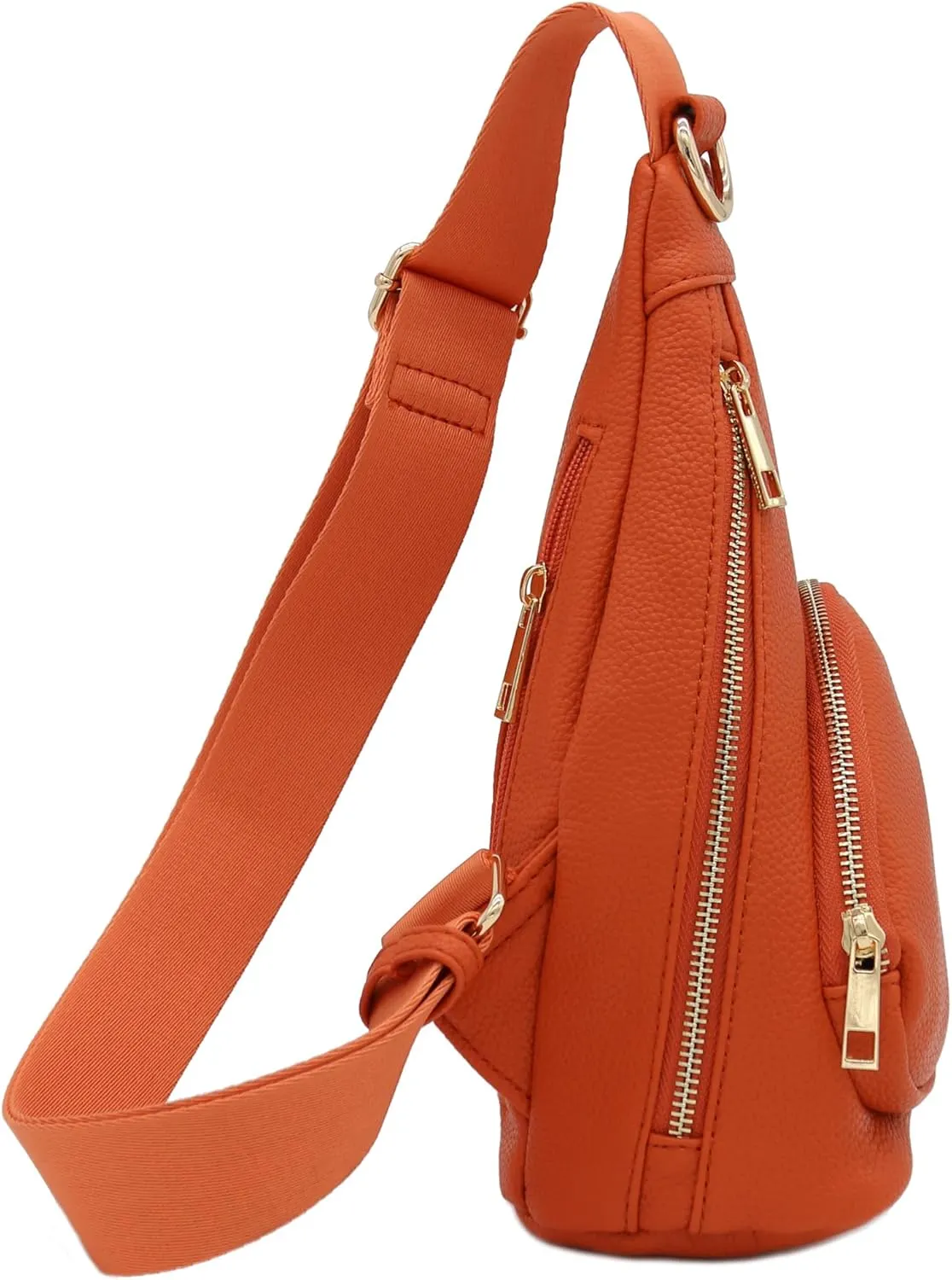 FashionPuzzle Compact Triangle Sling Bag