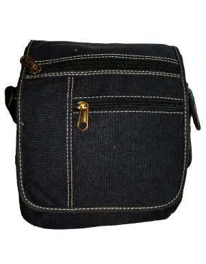 Fino HY-3348 Unisex Canvas Compact Travel Sling Bag