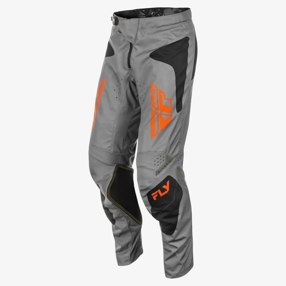 Fly Racing Kinetic Sym Pants (Grey/Orange/Black, US 38)