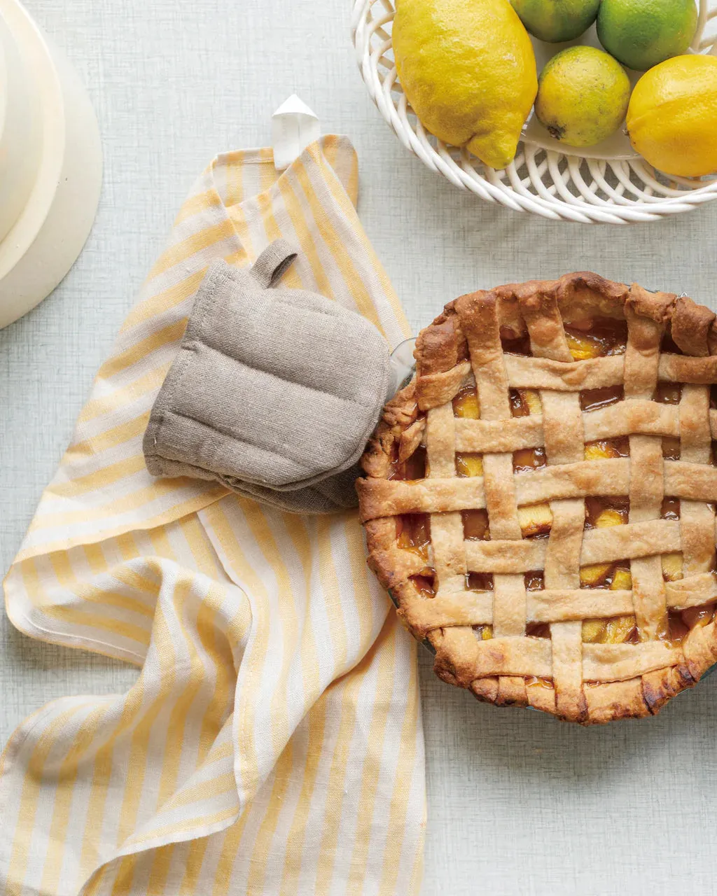 Fog Linen Work Oven Mitten