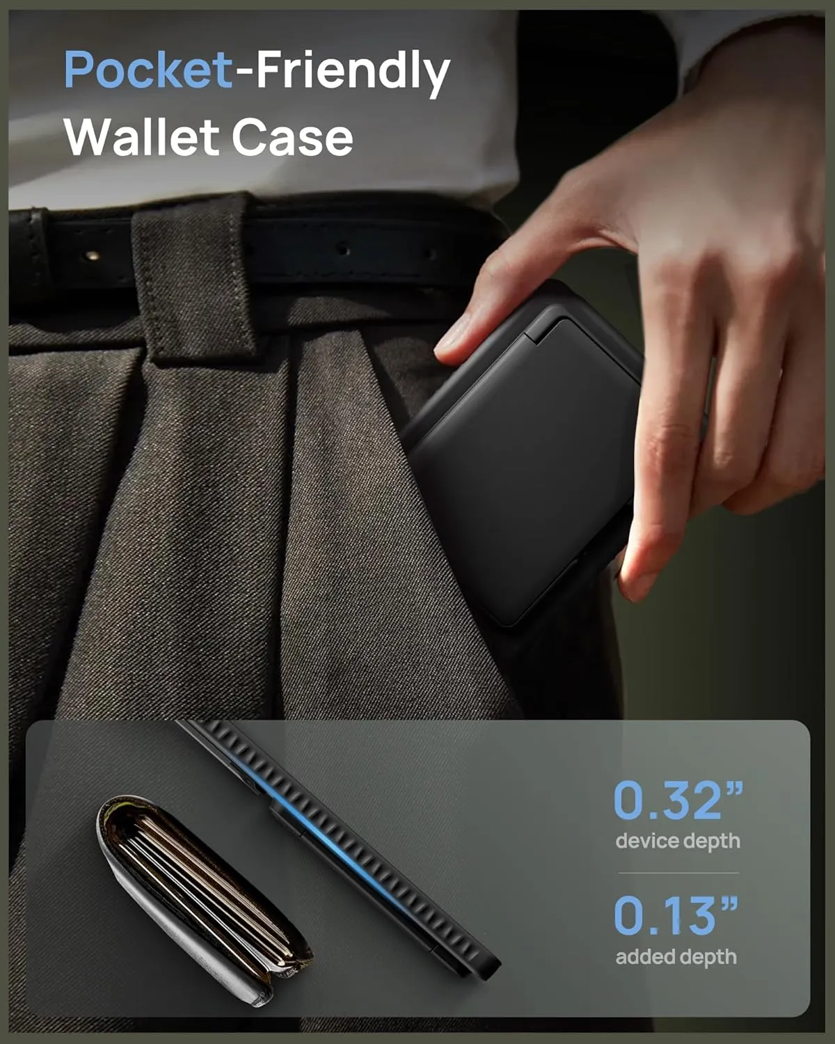 for Samsung Galaxy S25 Ultra Case Wallet, Built-in Stand & Card Holder & Camera Cover, Full Body Protective Rugged Multifunctional Wallet Kickstand Phone Cover Case for S25 Ultra 2025, Black