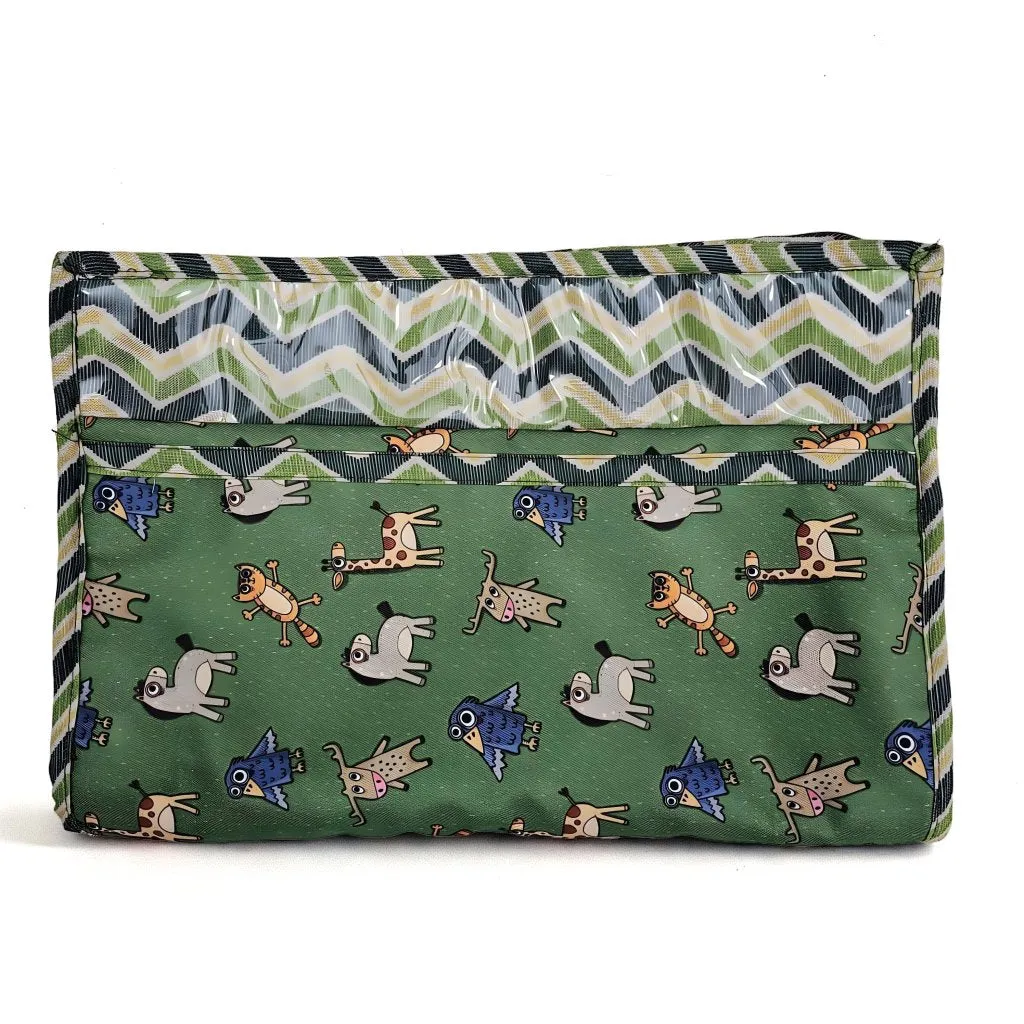 FOREST FRIENDS PRINT MaxStor Toiletry Bag