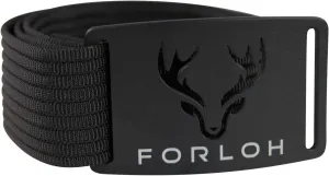 FORLOH Black Buckle Technical Hunting Belt - Durable Men's Tactical Belt | Silent Operation, Lightweight Nylon Webbing