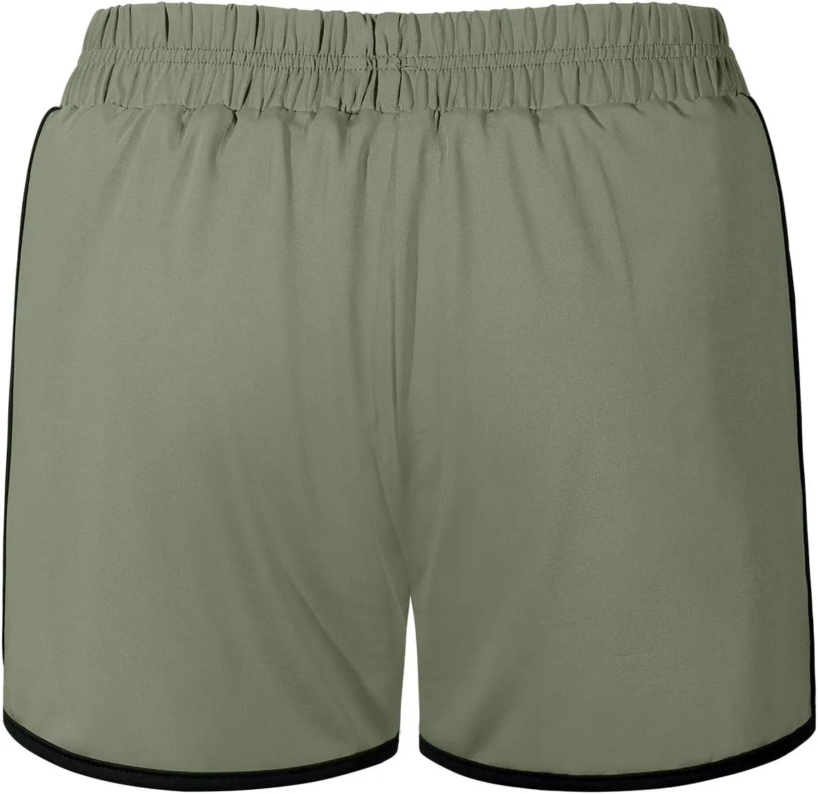 Fulbelle Running Shorts with Pockets Women Double Layer Athletic Workout Gym Shorts