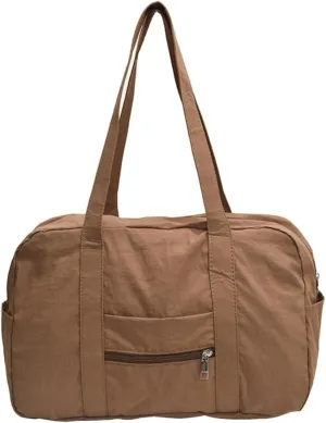 Functional Nylon Travel Shoulder Bag with Easy Access Underarm Bag for Women