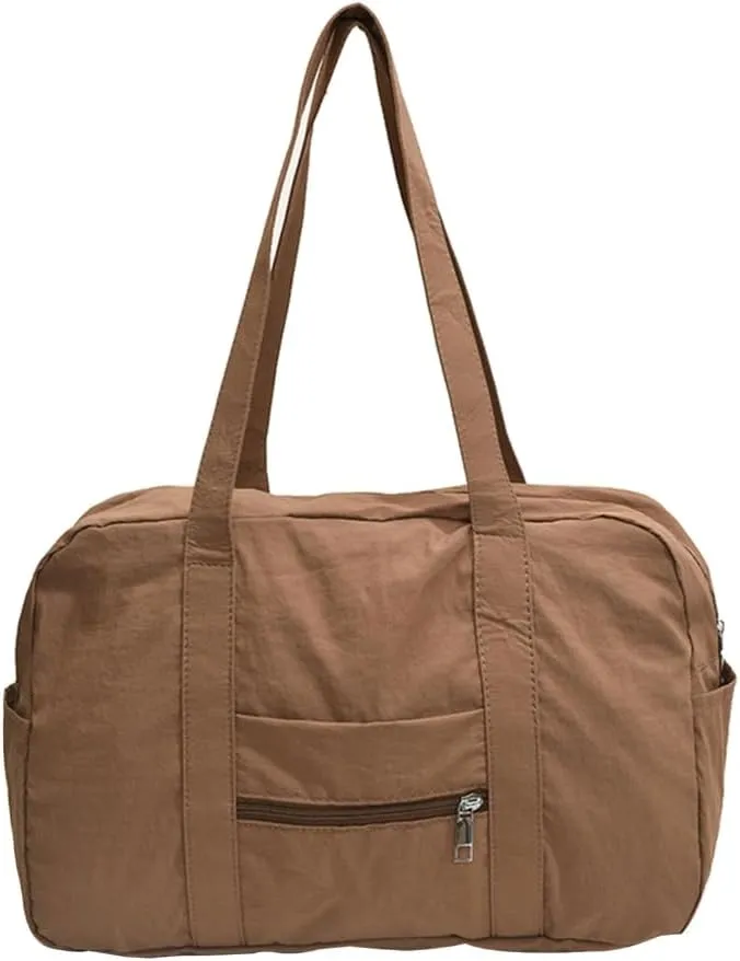 Functional Nylon Travel Shoulder Bag with Easy Access Underarm Bag for Women
