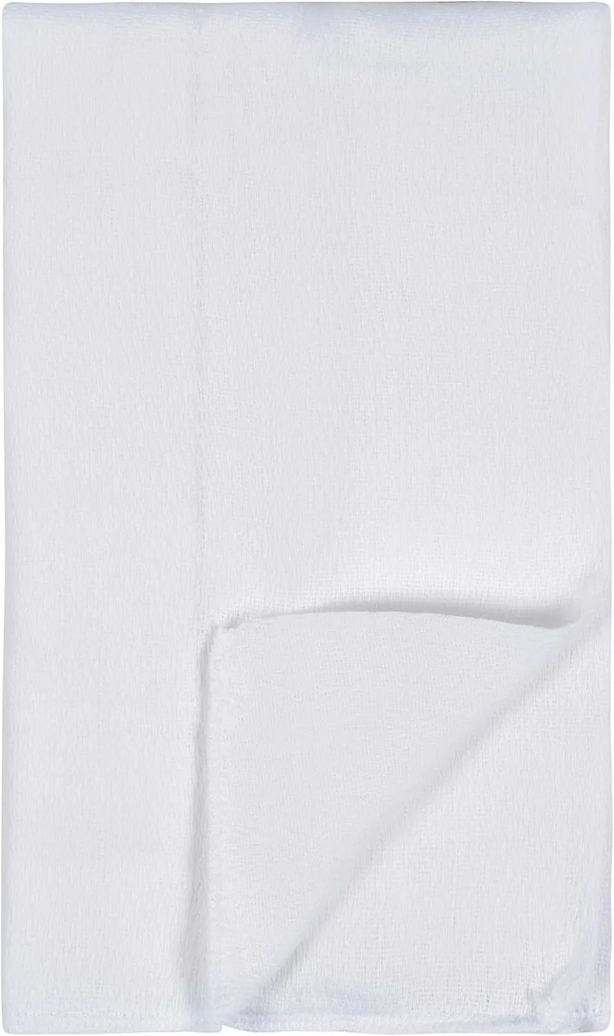 Gerber Unisex Baby Boys Girls Birdseye Prefold Cloth Diapers Multipack White 3-Ply 10 Pack