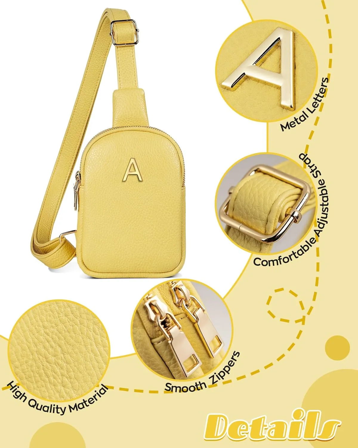 Gifts for 8 9 10 11 12 13 14 15 16 Year Old Girls, Initial Girls Crossbody Bag, Graduation Gifts for 5th 8th Grade, Birthday Gifts for Daughter Granddaughter, Tween Teen Girls Trendy Stuff