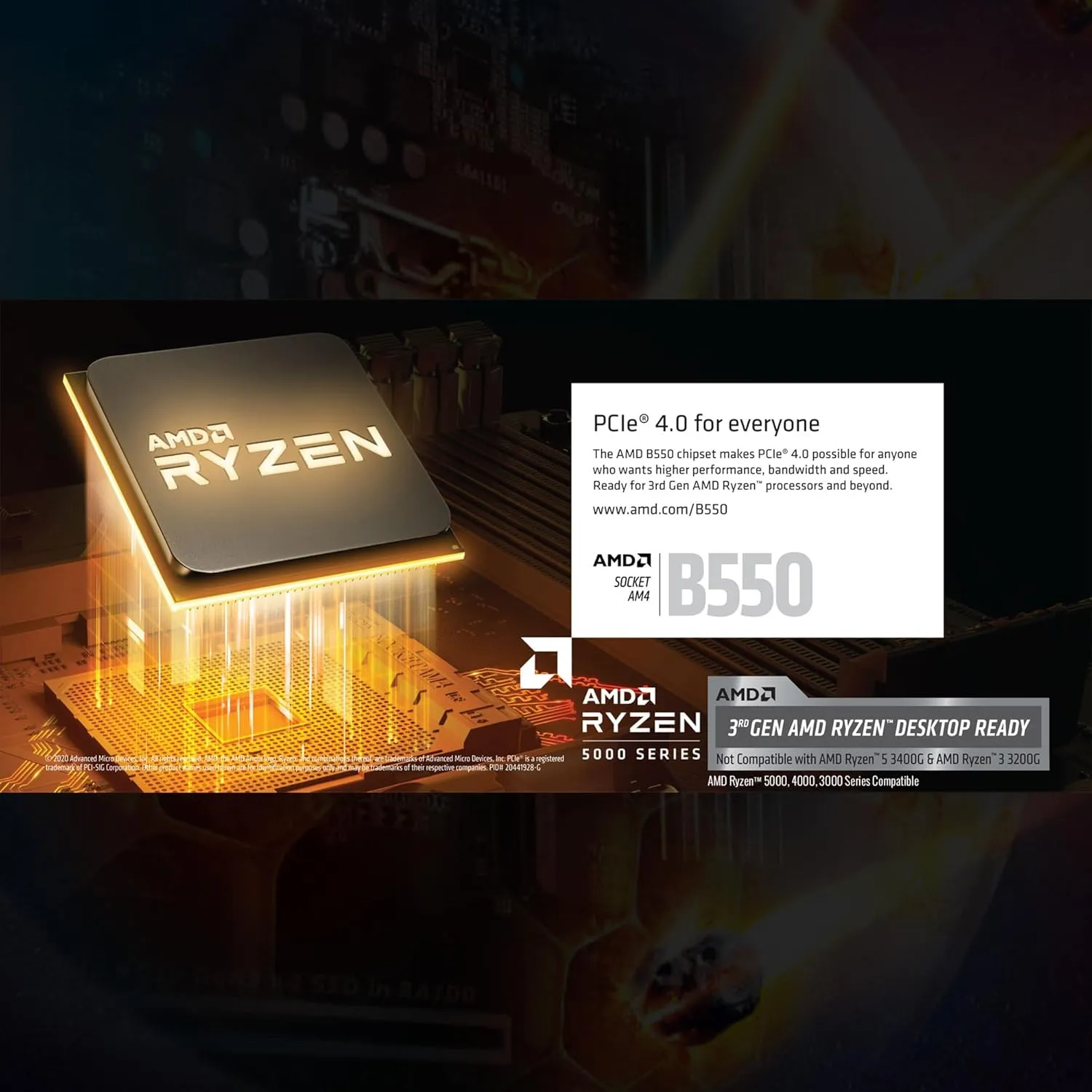 GIGABYTE B550M DS3H AC (AM4 AMD/B550/Micro ATX/Dual M.2/SATA 6Gb/s/USB 3.2 Gen 1/PCIe 4.0/HMDI/DVI/DDR4/Motherboard)