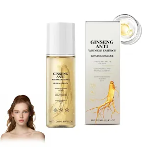 Ginseng Essence Anti Wrinkle Essence, 100%-Natural Ginseng Essence Water, Anti-Aging Natural Ginseng Essence Anti Wrinkle Essence for All Skin Types