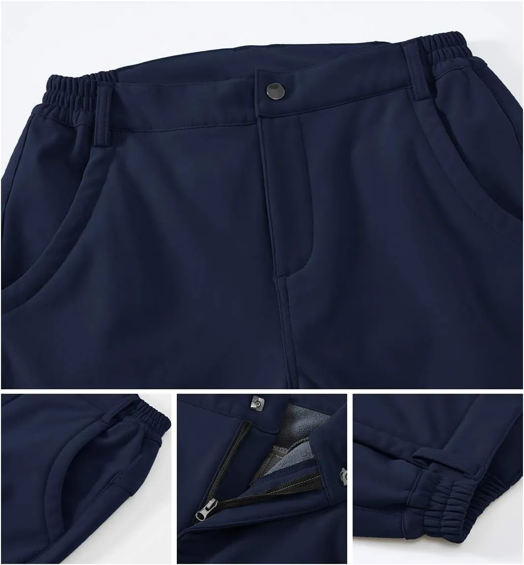 Gopune Women's Waterproof Windproof Outdoor Hiking Snow Ski Insulated Pants