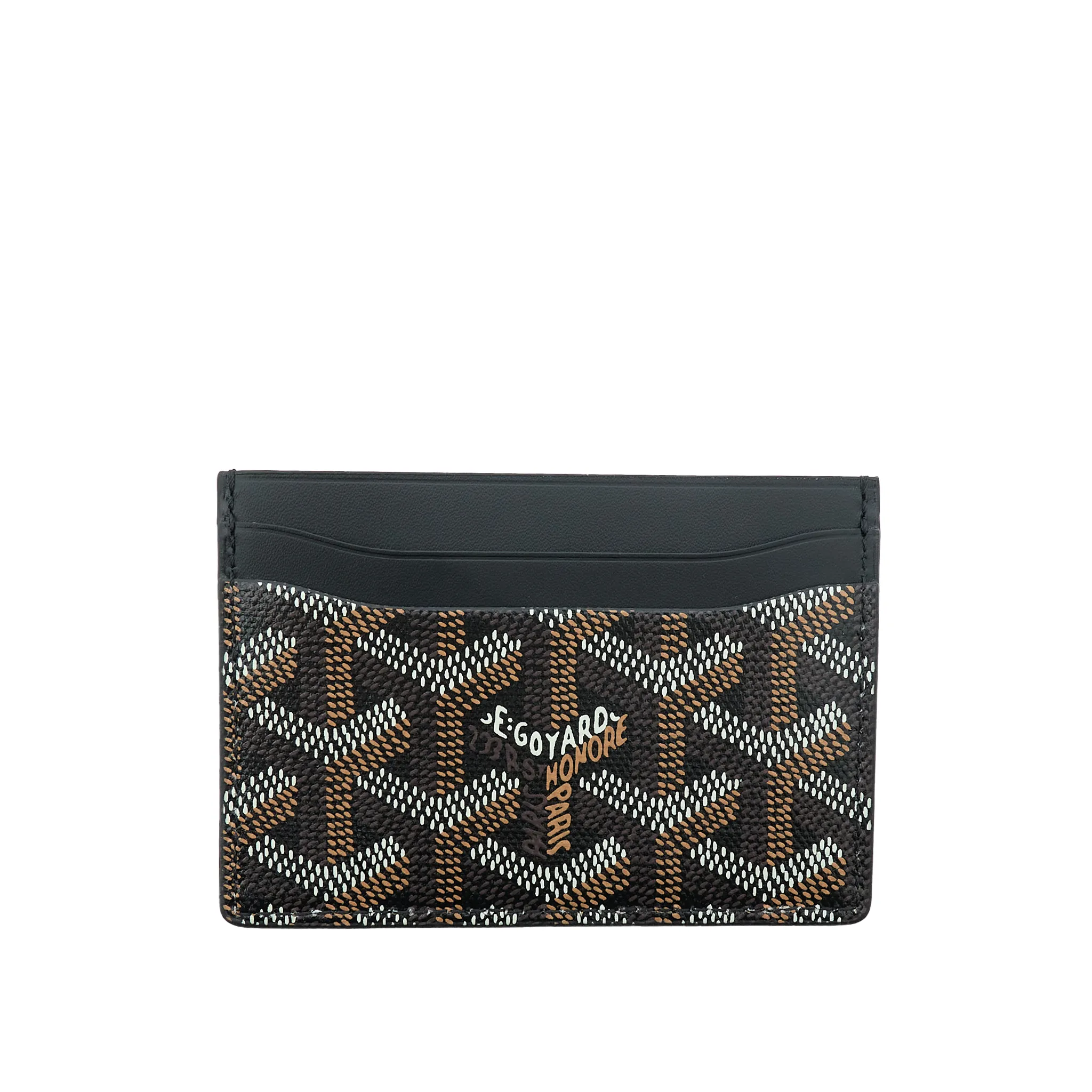 Goyard Saint Sulpice Card Holder Black