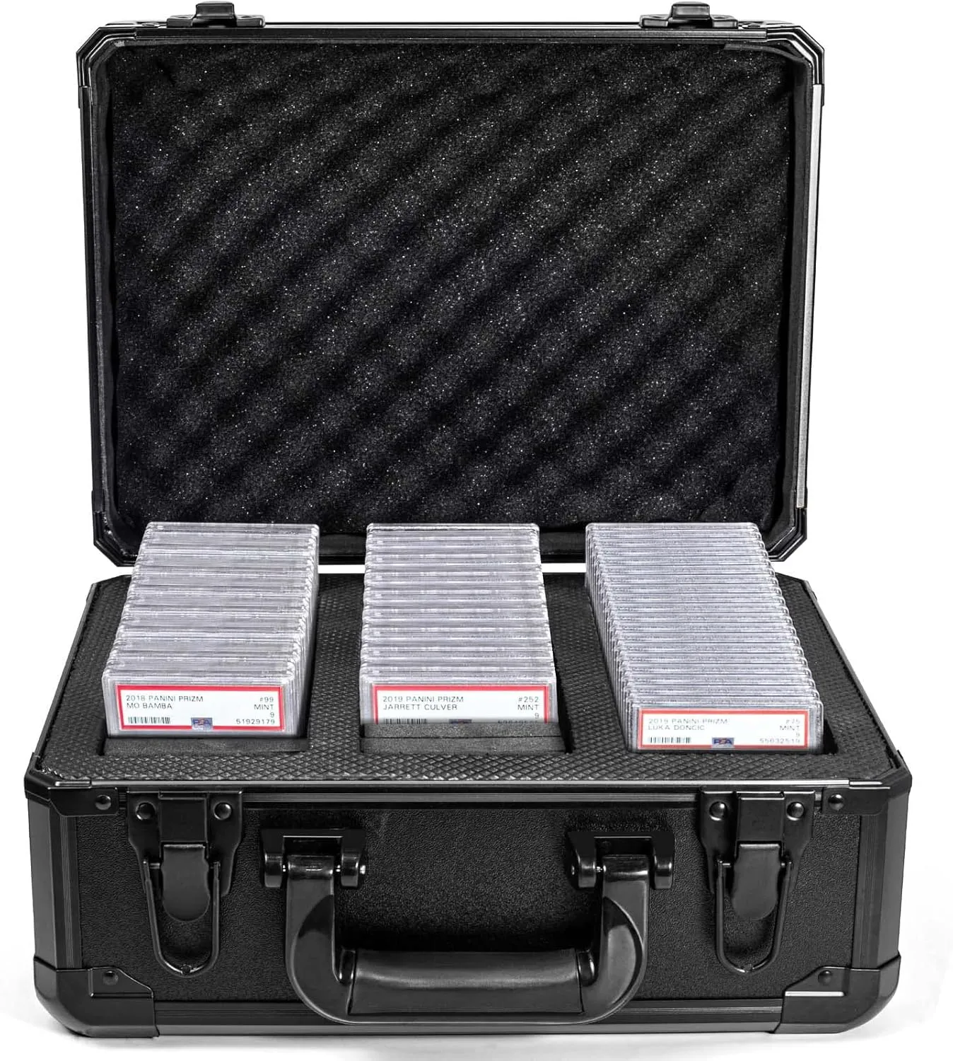 Graded Card Storage Box - PSA Card Storage Box Premium Sports Card Display Case for PSA BGS Graded Cards