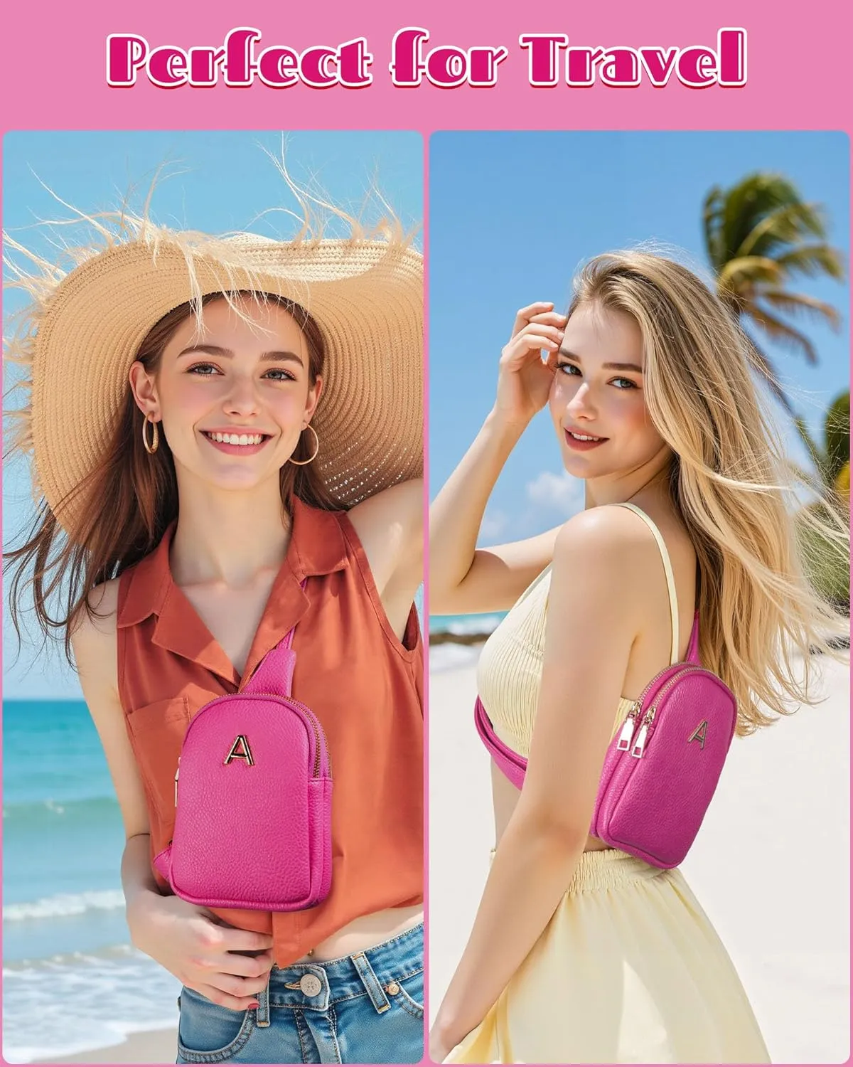 Graduation Gifts, Mini Crossbody Bags with Letter for Teen Girls Women, Cute Granddaughter Gifts, Over The Shoulder Bag, Lightweight Phone Purse for Daily Essentials, Tween Girls Trendy Stuff