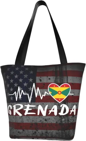 Grenada Heartbeat Fashion Shoulder Bag Large Capacity For Man Or Woman