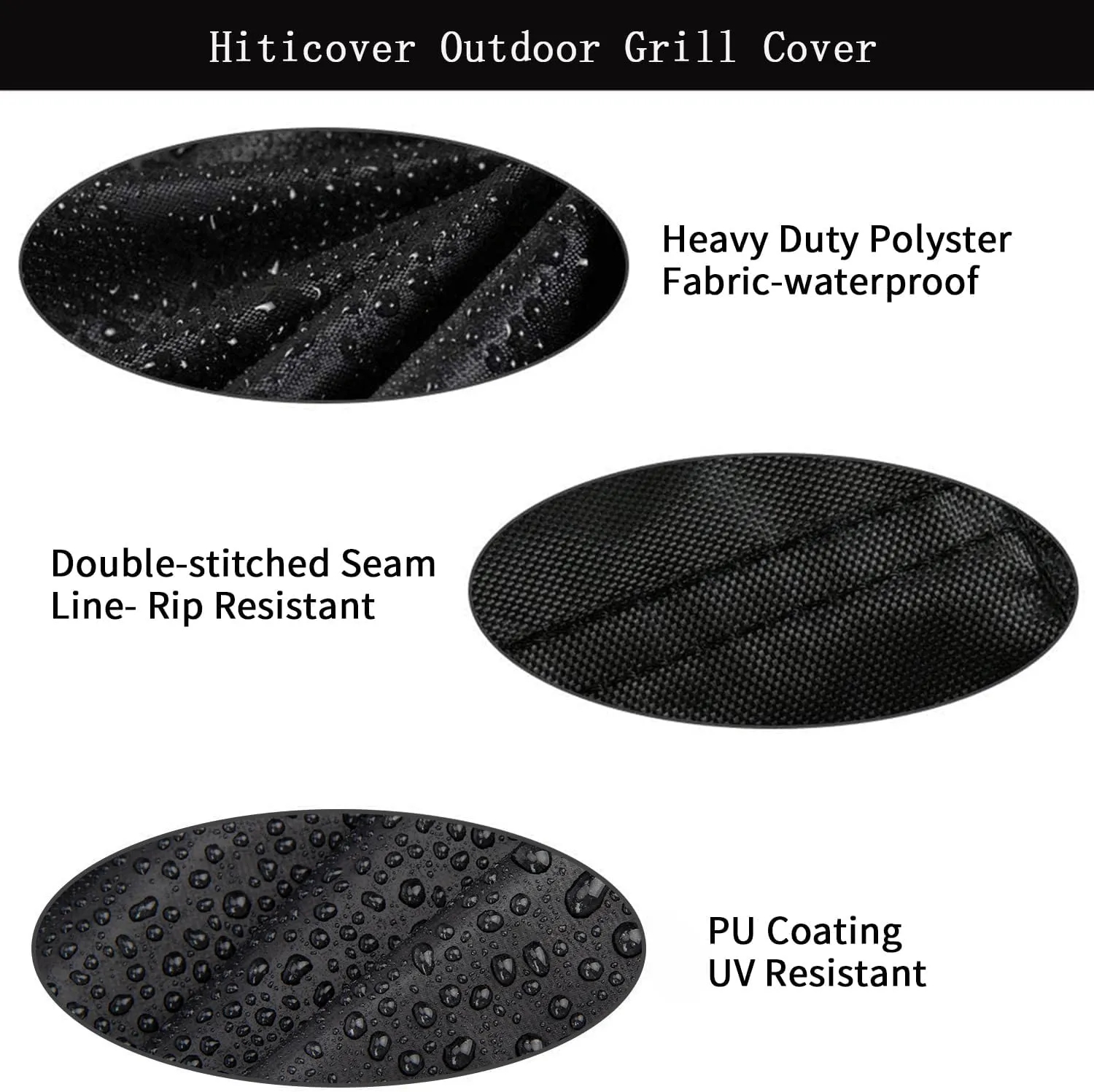 Grill Cover for Charbroil Medallion Series Vista 4 Burner Outdoor Kitchen Griddle, Waterproof Outdoor BBQ Grill Cover - 70 x 23 x 39 Inch