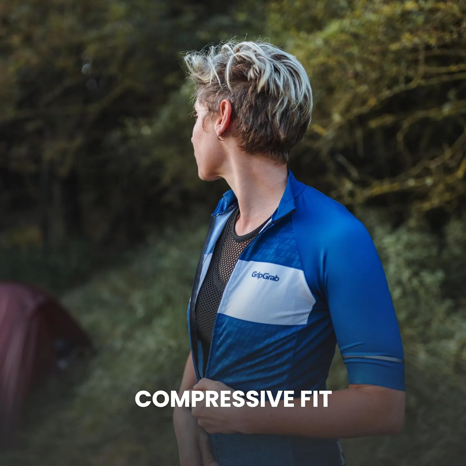 GripGrab 3-Season Sleeveless Cycling Base Layer High-Performance Mesh Bicycle Undershirt Spring Summer Compression Vest