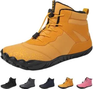 Grounded Winter Footwear For Women, Hike Winter Footwear Barefoot Womens Boots Men, Waterproof Wide Toe Box Barefoot Winter