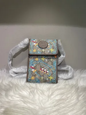 Gucci Disney GG Supreme Brown Crossbody Bag