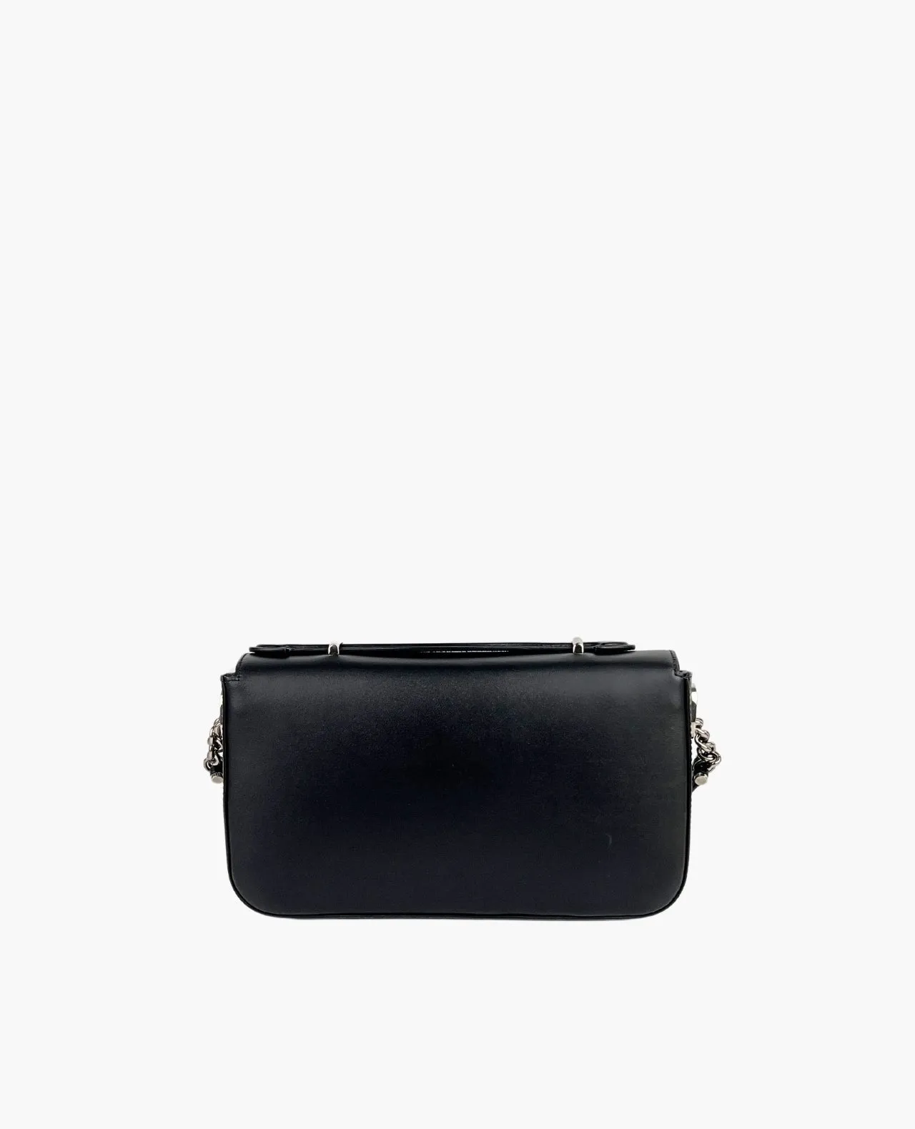 Gucci Petite GG Mini Shoulder Bag Black PHW
