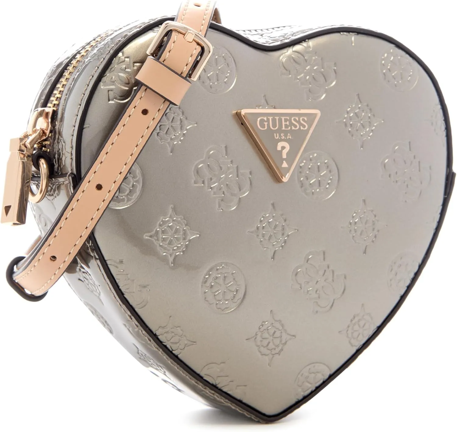 GUESS Arnela Mini Heart Bag
