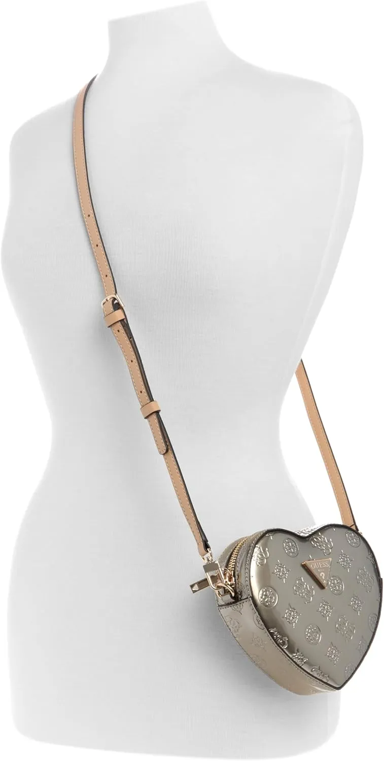 GUESS Arnela Mini Heart Bag