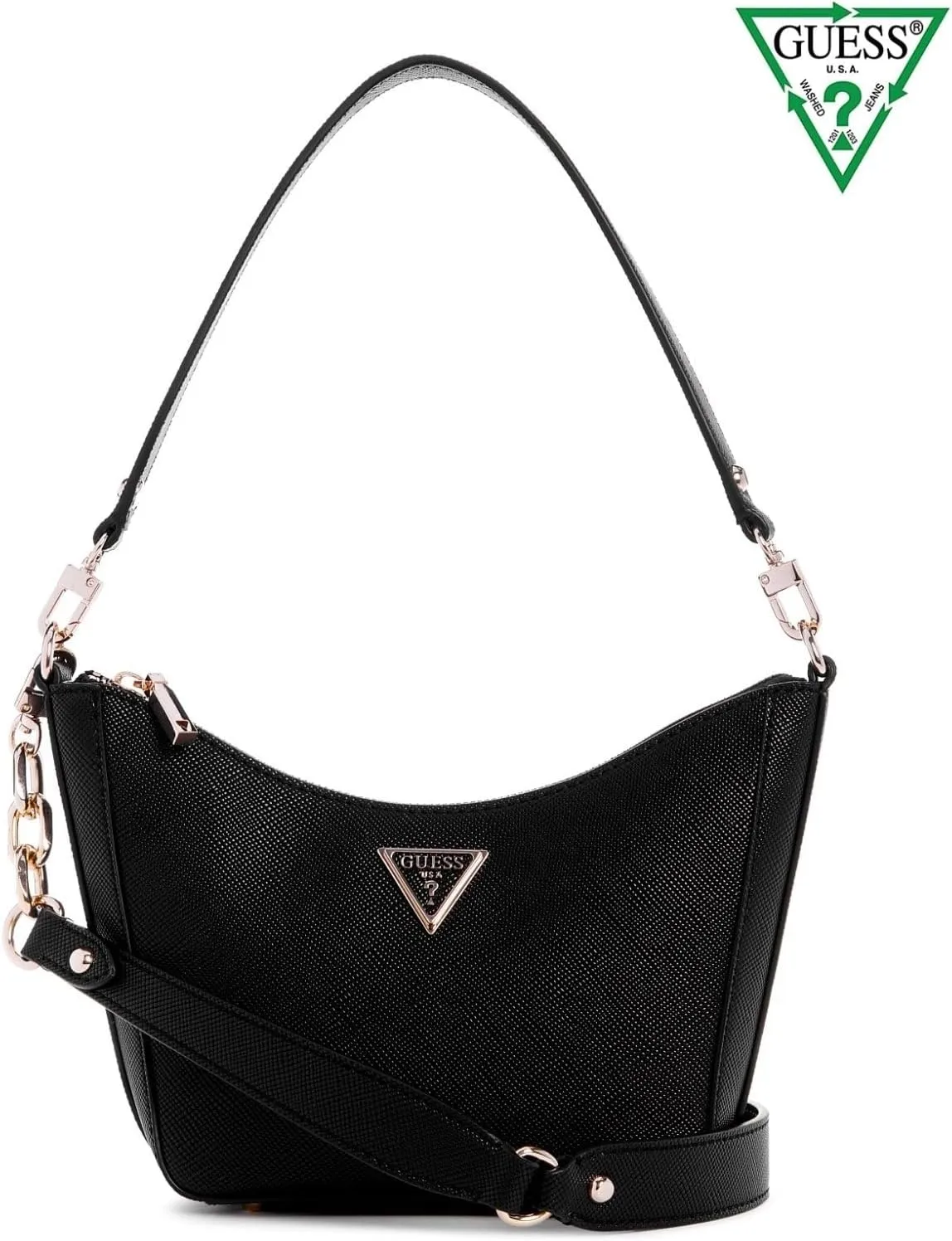 GUESS Eco Gloriana Top Zip Shoulder Bag