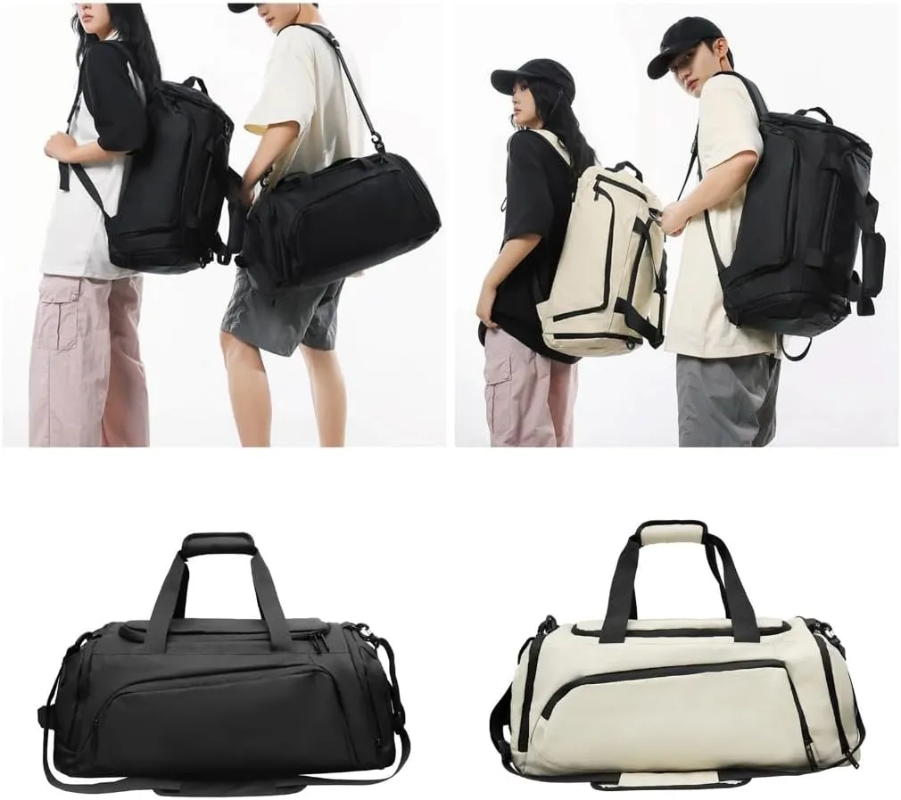 Gym Bag Casual Backpack Overnight Bag Large Capacity Travel Bag Fitness Bag