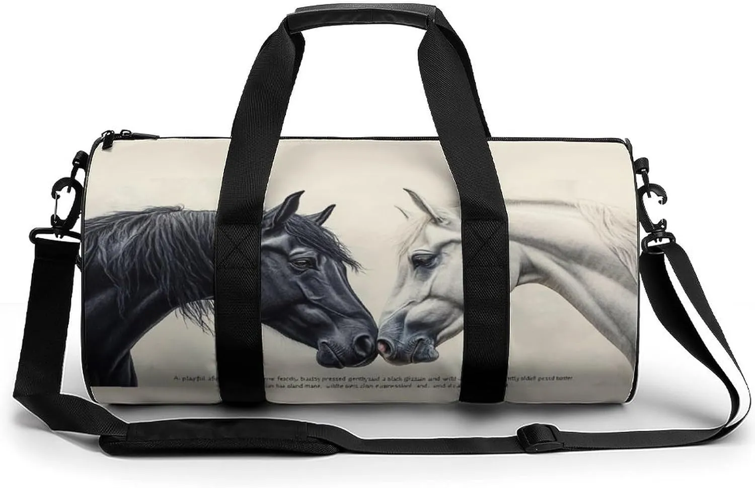 Gym Bag for Men Women Lightweight Sports Duffle Bag with Multiple Compartments Cylindrical Gym Bag for Fitness Travel And Outdoor Activities Ater Resistant Yoga Bag Training Bag Confrontation